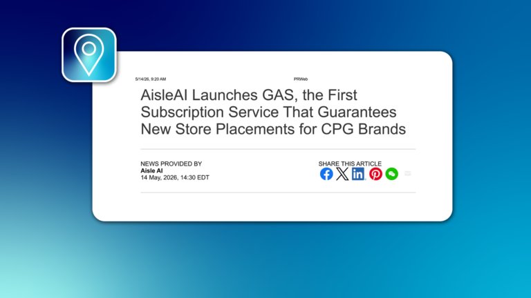 AisleAI Launches First Guaranteed Activation Service For CPG Brands